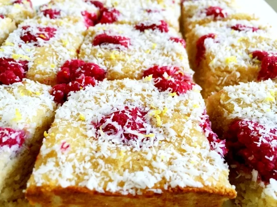Raspberry Lemon Slice