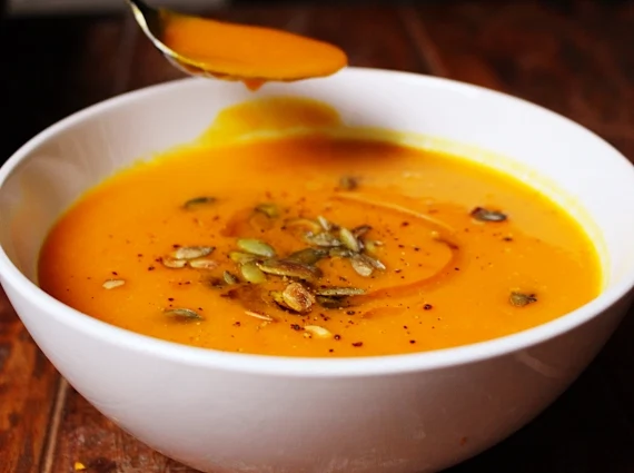 Roast Pumpkin & Butternut Squash Soup Roast Pumpkin & Butternut Squash Soup
