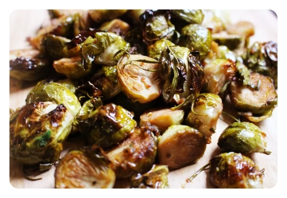 Rosemary & Balsamic Glazed Sprouts