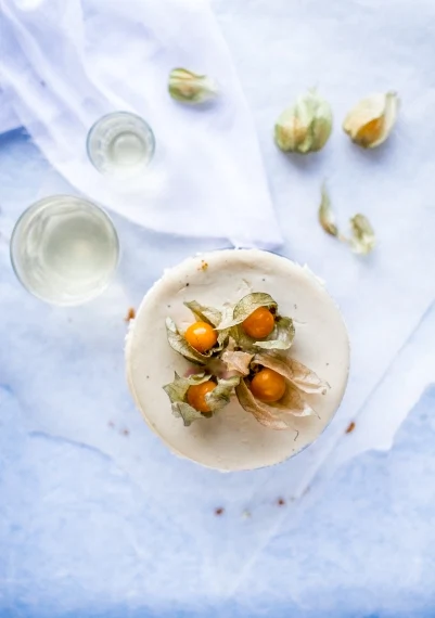 Coconut Vanilla Cheese Cake