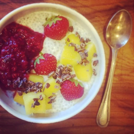 Lilly Higgins’ Chia Pudding with Raw Chia Jam