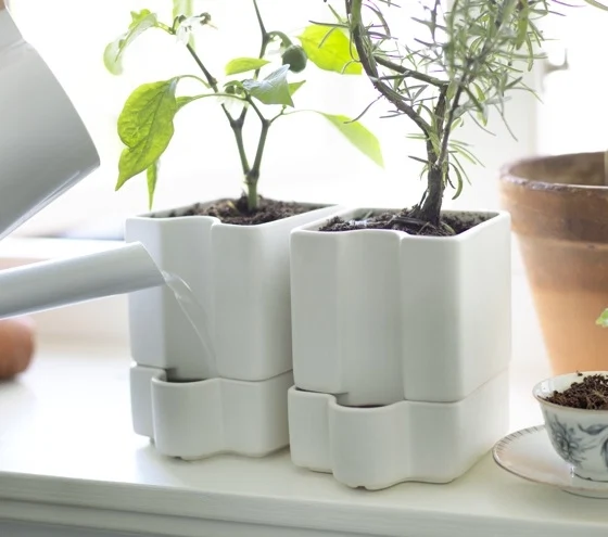 Self-watering plant po
