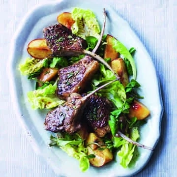 Lamb with fennel