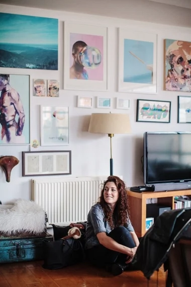 Prowl Inside a Dublin Apartment With Cool Modern Art