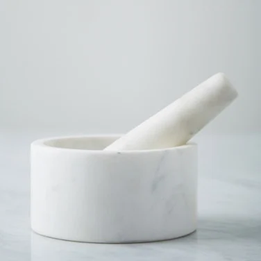Helen James Considered marble pestle and mortar, ?35, Dunnes Stores