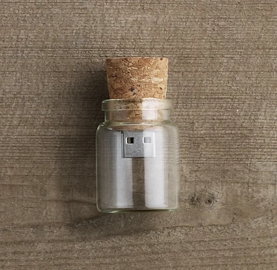 Virtual Message in a Bottle