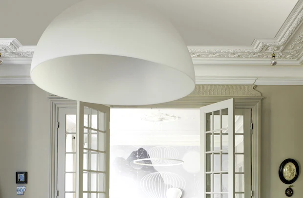 Ornate cornicing in a French mansion. From the January-February 2015 issue of Image Interiors & Living magazine.