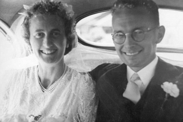 Hugh and Joan Nees Wedding Day