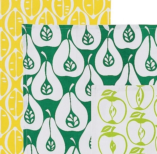 Assorted fruits tea towels from Marks & Spencer - image.ie/interiors