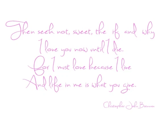 Ellie’s Love Poem Ellie’s Love Poem