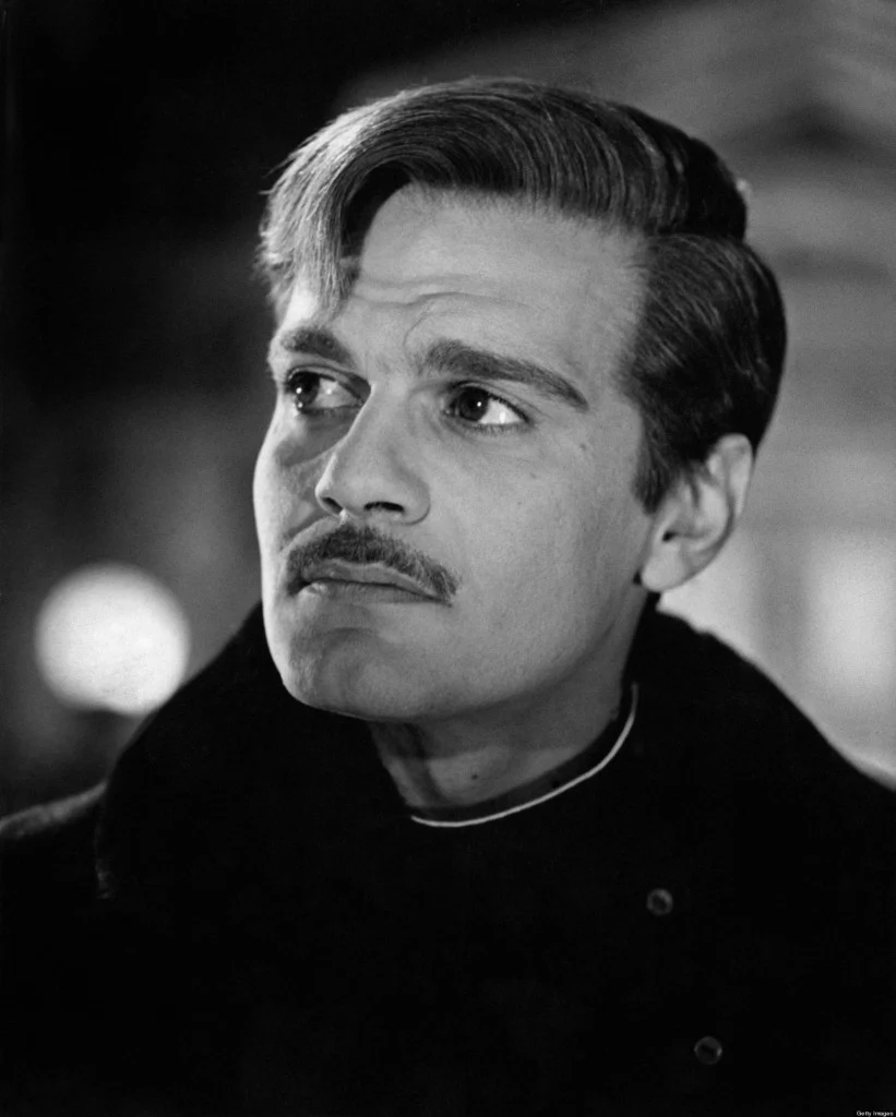 Omar Sharif in the film Doctor Zhivago