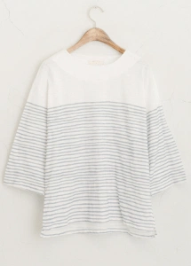 stripy top