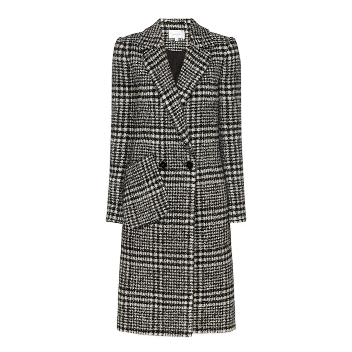 carven print coat