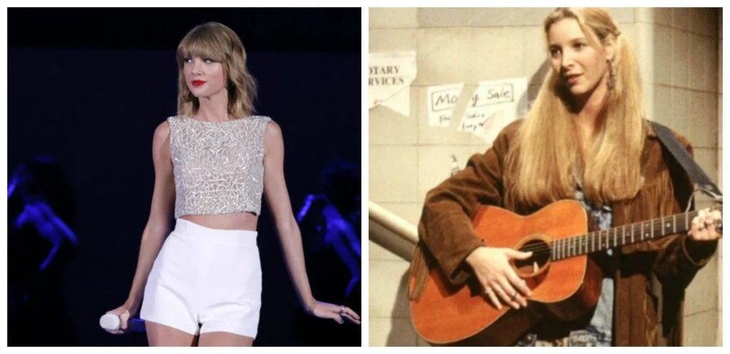 Taylor Swift and Phoebe Buffay (Friends’ Lisa Kudrow) Sing Smelly Cat And It Rocks