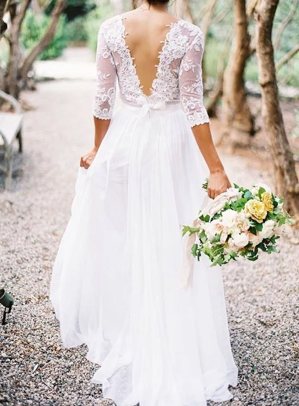 Long-Sleeved Wedding Dresses To Love