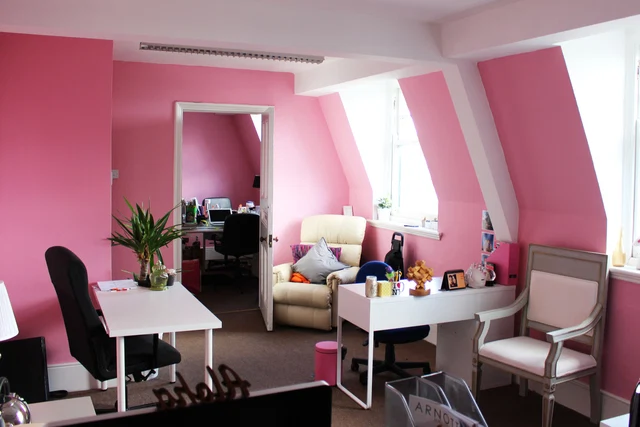 Crown Paints 5th Floor Creative Makeover, office wide shot
