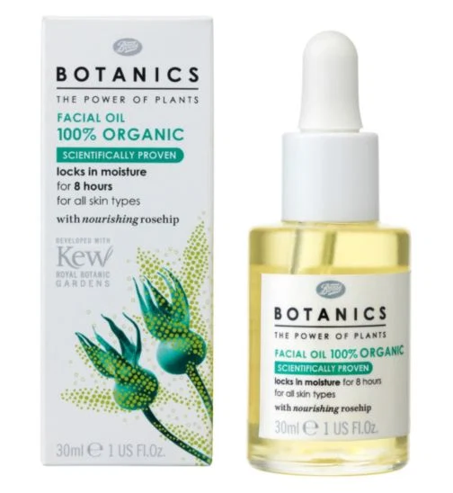 Botanics Organic Facial Oil, €14.99 