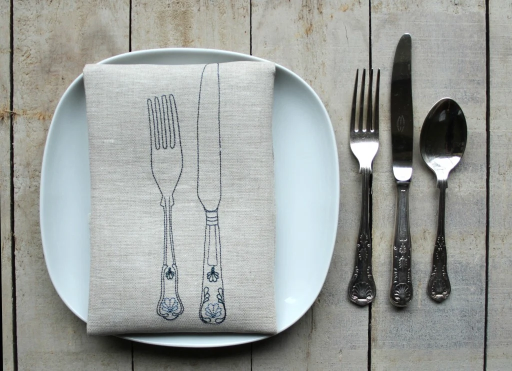 SilverServiceNapkins