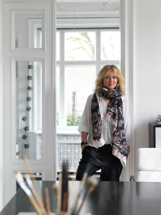 ?I like things to be luxurious, glamorous, but always laid-back,? says Naja.