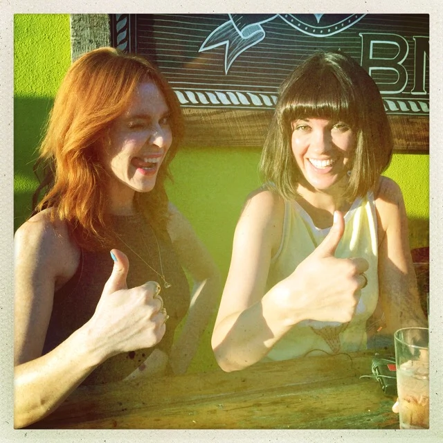 Angela Scanlon and Dawn O'Porter