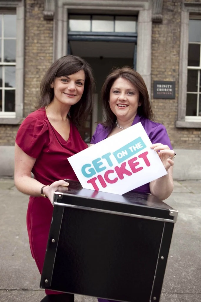 Niamh Gallagher and Michelle O'Donnell Keating