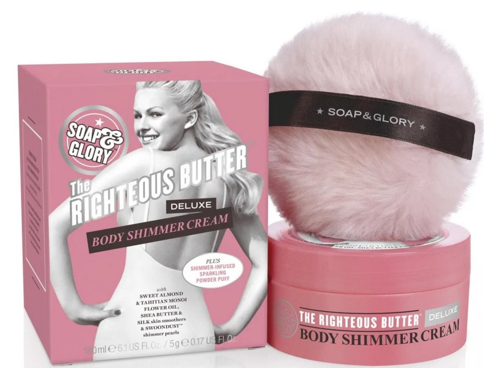 Soap & Glory Righteous Butter Deluxe Body Shimmer Cream, €10.99