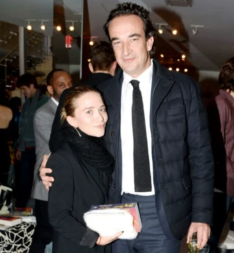 Mary-Kate Olsen with Olivier Sarkozy.