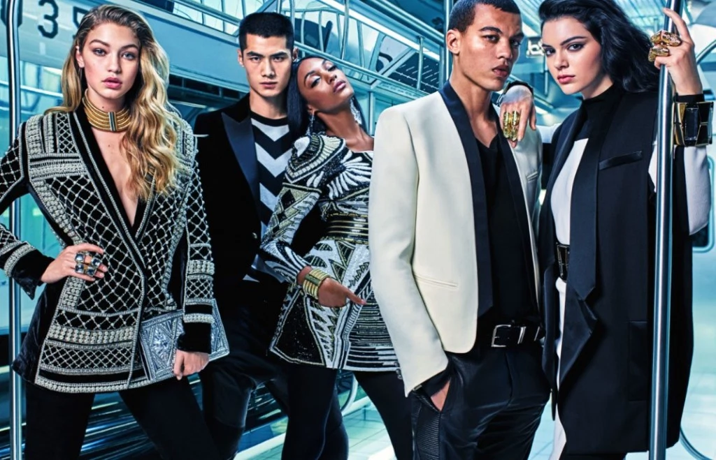 Balmain x H&M Collection By Numbers