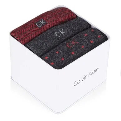 Calvin Klein Patterned Socks Gift Set Red €25