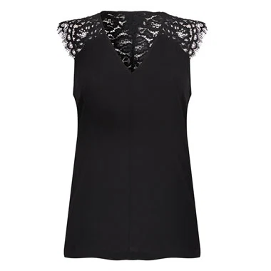 Pinko Black Lace Top - €190