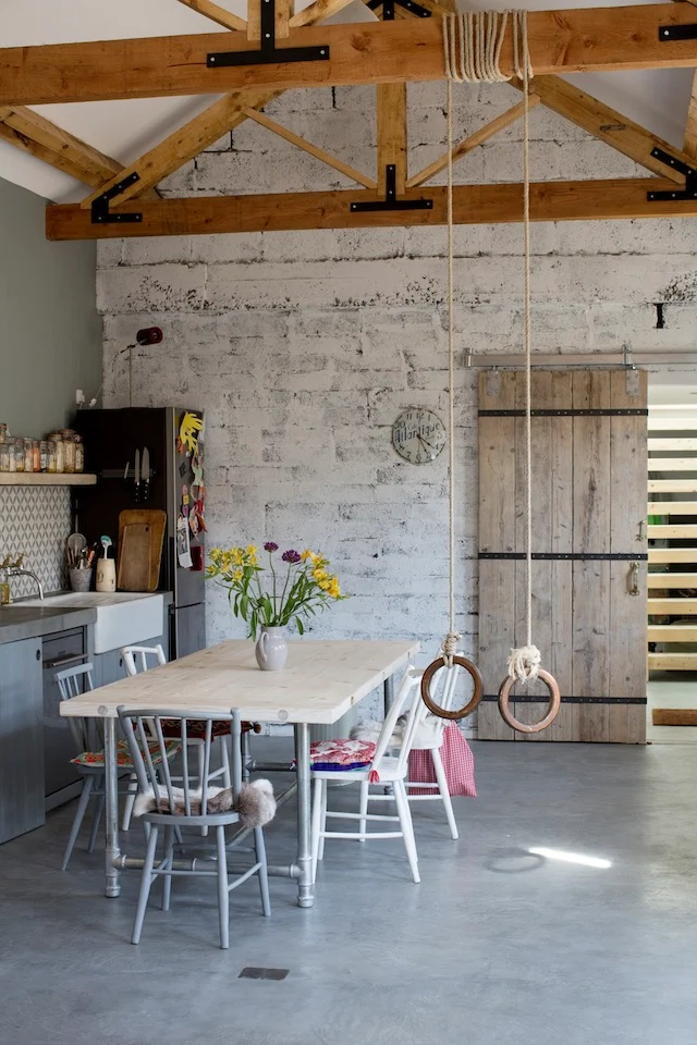 From our July-August issue; this lovely kitchen in Galway. Photography by Doreen Klifeather. 