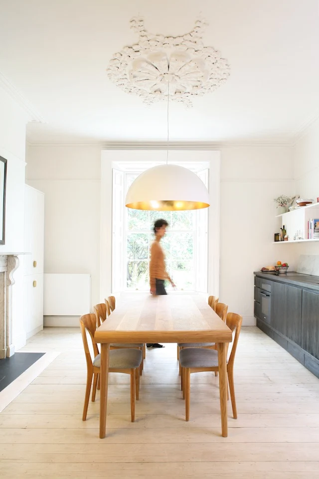 From our March-April issue; Douglas Carson and Rosaleen Crushell's architectural firm, Carson & Crushell designed this kitchen in Rathgar. Photography by Carson & Crushell.