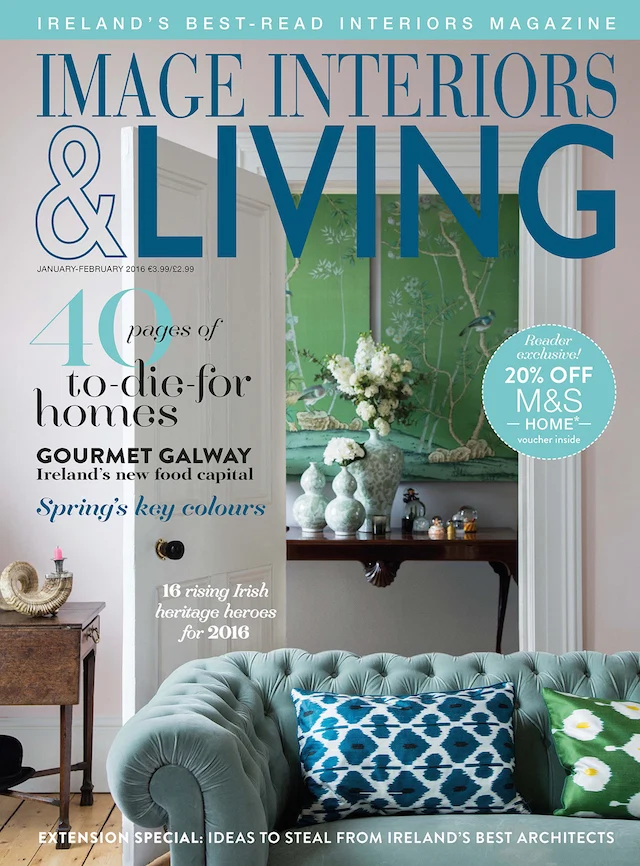 The fresh cover of the all-new January-February issue. 