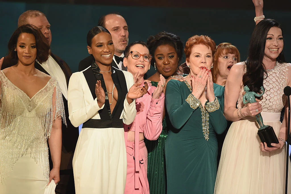 onstage during The 22nd Annual Screen Actors Guild Awards at The Shrine Auditorium on January 30, 2016 in Los Angeles, California. 25650_021