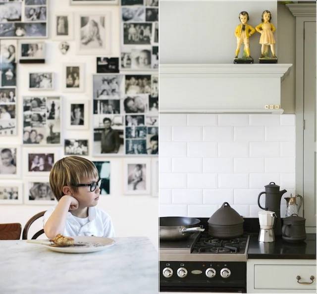 Left: Oscar. Right: Dansk earthenware.