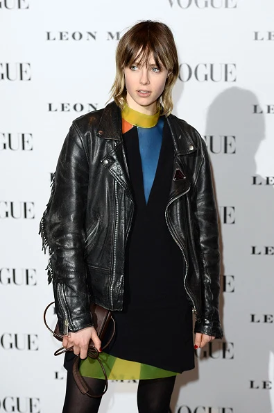 LONDON, ENGLAND - FEBRUARY 09: Edie Campbell attends at Vogue 100: A Century Of Style at the National Portrait Gallery on February 9, 2016 in London, England. (Photo by Jeff Spicer/Getty Images)