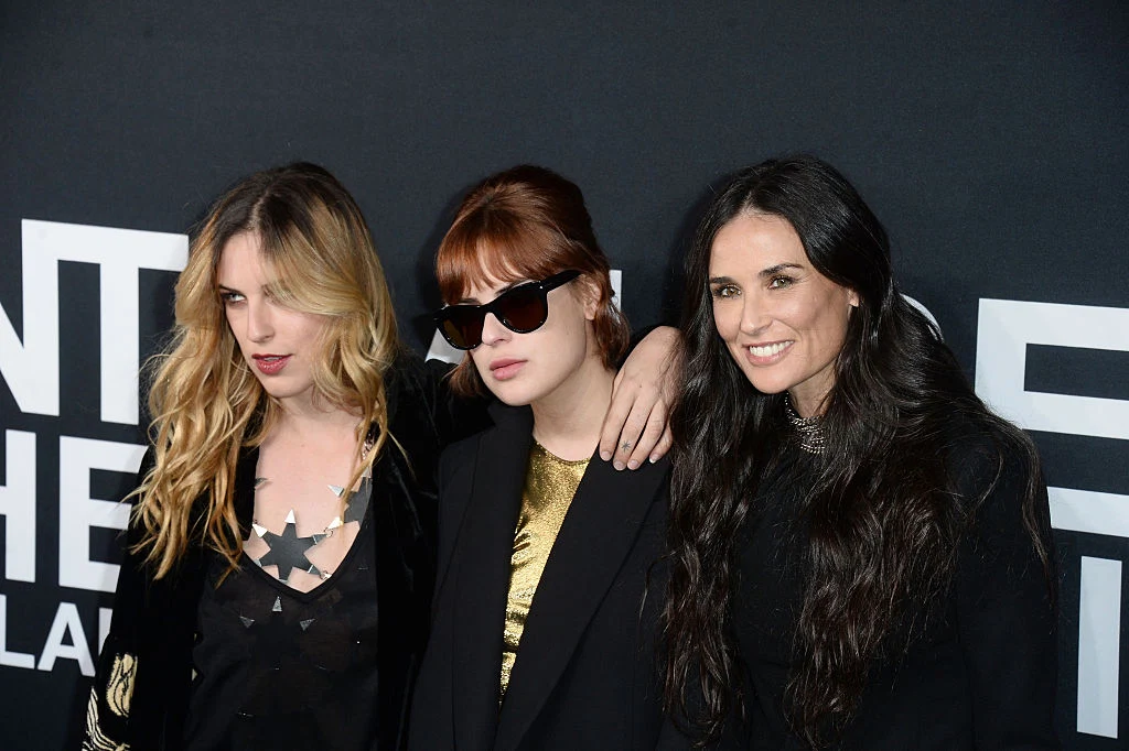 See All The Celebrities At The Saint Laurent Fashion Show