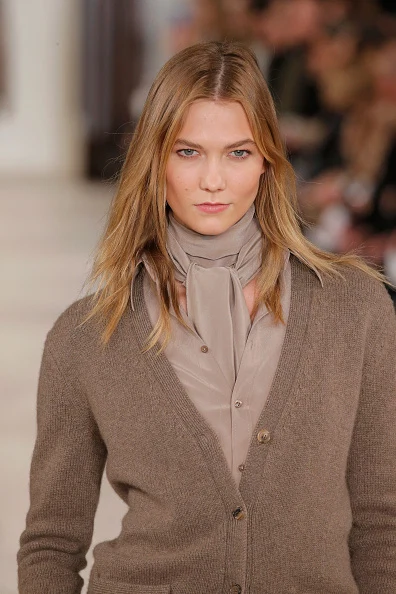 NEW YORK, NY - FEBRUARY 18: Model, Karlie Kloss, walks the runway wearing Ralph Lauren Fall 2016 during New York Fashion Week: The Shows at Skylight Clarkson Sq on February 18, 2016 in New York City. (Photo by JP Yim/Getty Images)