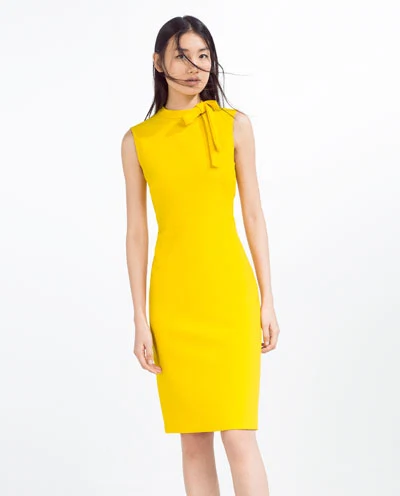 TUBE DRESS €59.95 Zara