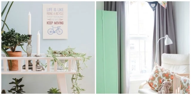 The bright and beautiful home of Kate O'Dowd, editor of IMAGE Brides. Photography: Nathalie Marquez Courtney.