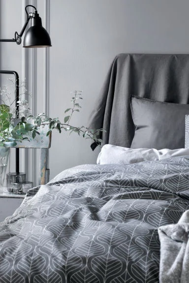 Duvet set in washed cotton €19.99