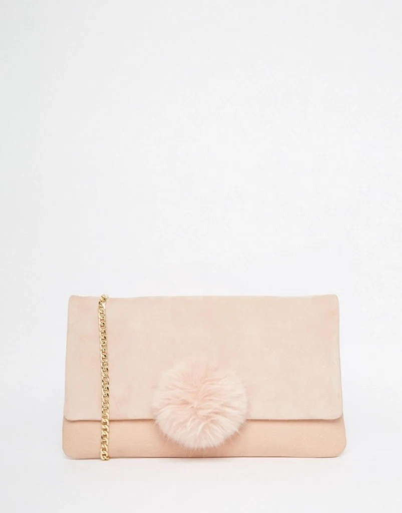 Dune Clutch Bag With Pom Detail €83.10