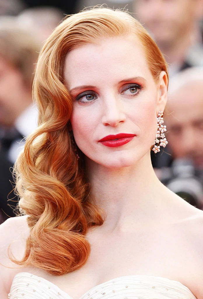 CANNES, FRANCE - MAY 18: Actress Jessica Chastain attends the 'Madagascar 3: Europe's Most Wanted' Premiere during 65th Annual Cannes Film Festival during at Palais des Festivals on May 18, 2012 in Cannes, France. (Photo by Vittorio Zunino Celotto/Getty Images)