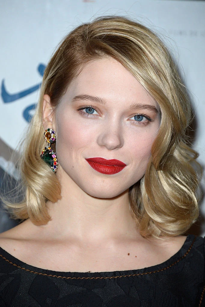PARIS, FRANCE - MARCH 23: Lea Seydoux attends the Paris Premiere of 'Journal D'Une Femme De Chambre' At MK2 Bibliotheque on March 23, 2015 in Paris, France. (Photo by Pascal Le Segretain/Getty Images)