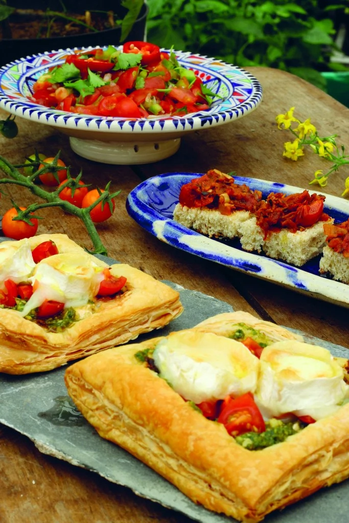 Supper Club: Tomato and goat’s cheese tarts Supper Club: Tomato and goat’s cheese tarts