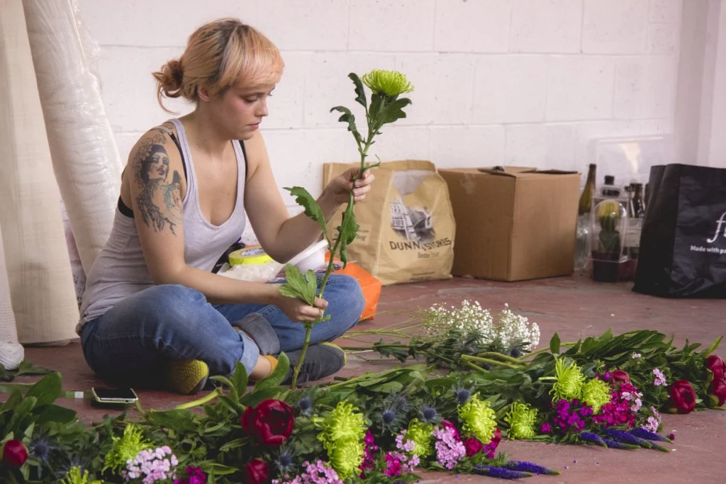 Hunt & Gather Flower Arranging