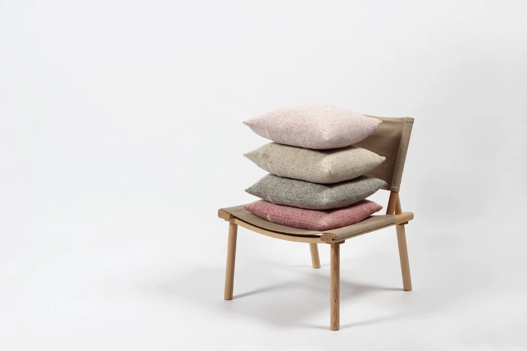 Mourne Textiles_Tweed Emphasize Cushion_Chair A
