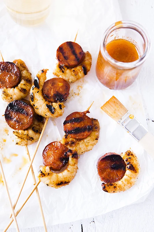 What To Cook: Spicy Prawn And Chorizo Lollipops