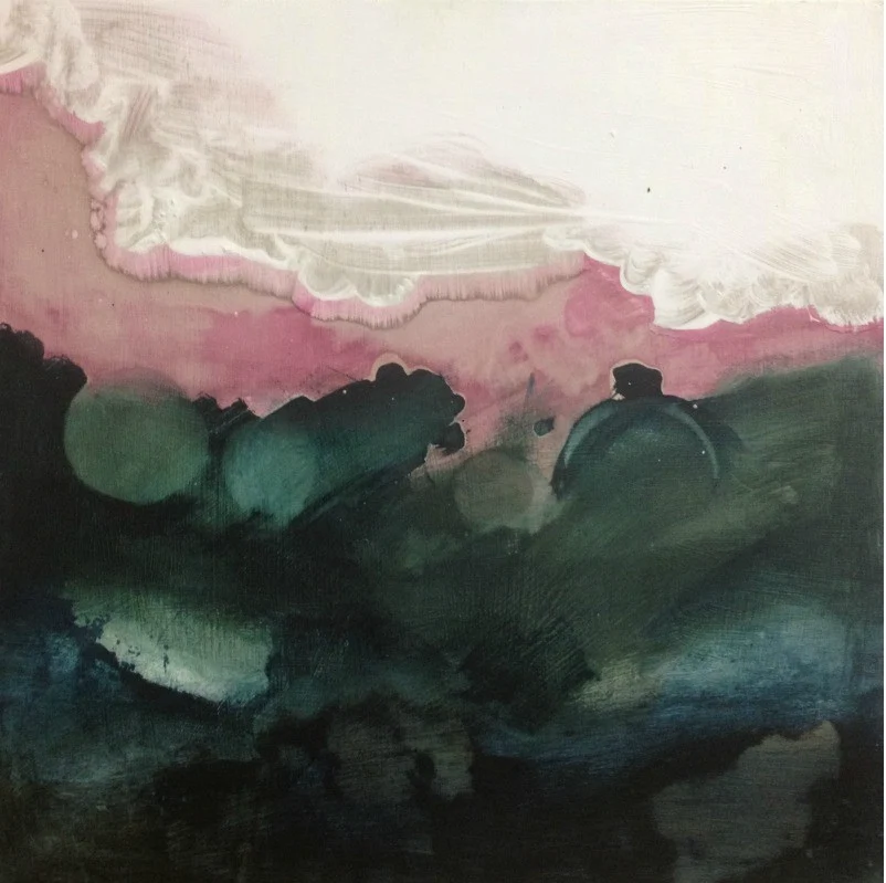 Sue Montgomery Archen Mixed Media On Board