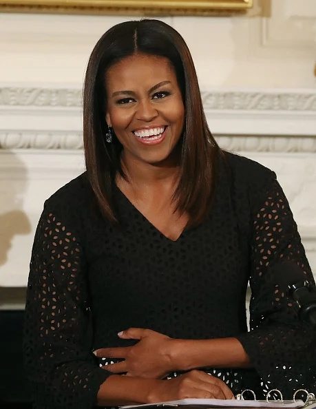 First Lady Michelle Obama Hosts National Student Poets Program With Hip Hop Artist Q-Tip